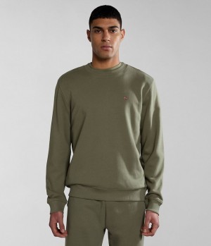 Napapijri Balis Summer Sweatshirt Sweatshirts Heren Groen | KEOTUVL-12