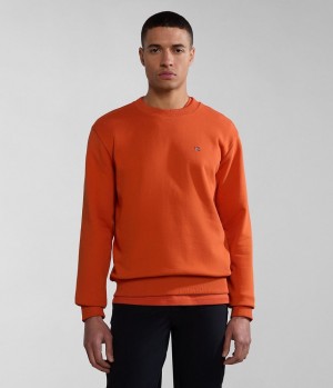 Napapijri Balis Summer Sweatshirt Sweatshirts Heren Oranje | JDABOPW-57