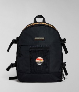 Napapijri Bay Backpack Rugzakken Heren Zwart | DBCIJZP-57