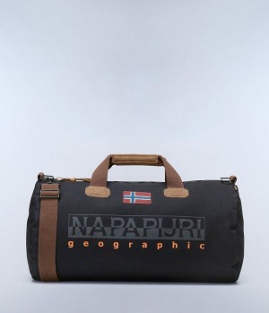 Napapijri Bering Duffle Bag Plunjezak Dames Zwart | ZIHJMQO-95