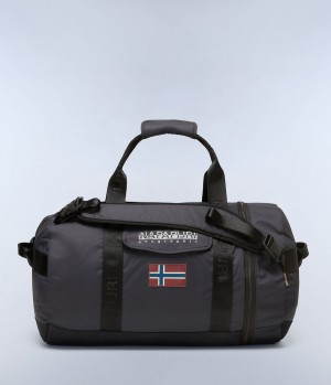 Napapijri Bering Travel Duffle Bag Plunjezak Kinderen Zwart | SLMUGIK-92