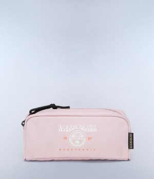 Napapijri Boussine Pencil Case Kleine Portefeuille Dames Paars Roze | KAZHQEU-32