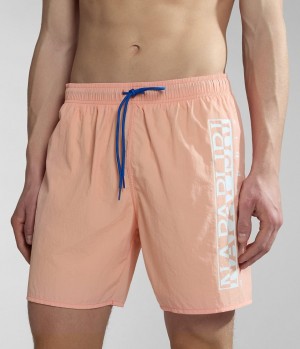 Napapijri Box Swimming Trunks Zwembroek Heren Roze | CFWZMLN-94