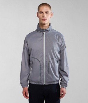 Napapijri Cloudy Windbreaker Lightweight Jackets Heren Grijs | PLZRQFK-48