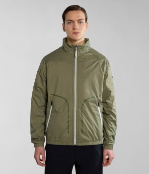 Napapijri Cloudy Windbreaker Lightweight Jackets Heren Groen | HGEKCBS-69