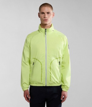 Napapijri Cloudy Windbreaker Short Jackets Heren Geel | KFJTRDY-27