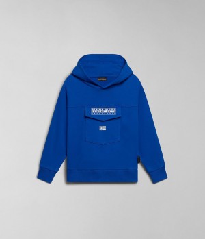 Napapijri Cree Hoodie (4-16 YEARS) Hoodie Kinderen Blauw | UHDWJIY-53