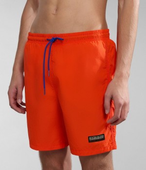 Napapijri Iaato Summer Trunks Zwembroek Heren Oranje | TVOQKMR-16