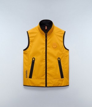 Napapijri Lorze Vest Gilet Heren Oranje | BQIWMPS-83