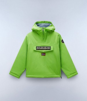 Napapijri Rainforest Winter Anorak Jacket (4-16 YEARS) Regenjassen Kinderen Groen | AXBRMSY-80