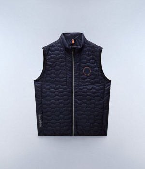 Napapijri Sarine Vest Gilet Heren Donkerblauw | MIOUTAE-95