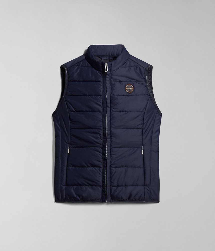 Napapijri Acalmar Vest Gilet Dames Donkerblauw | FLWYPBD-15