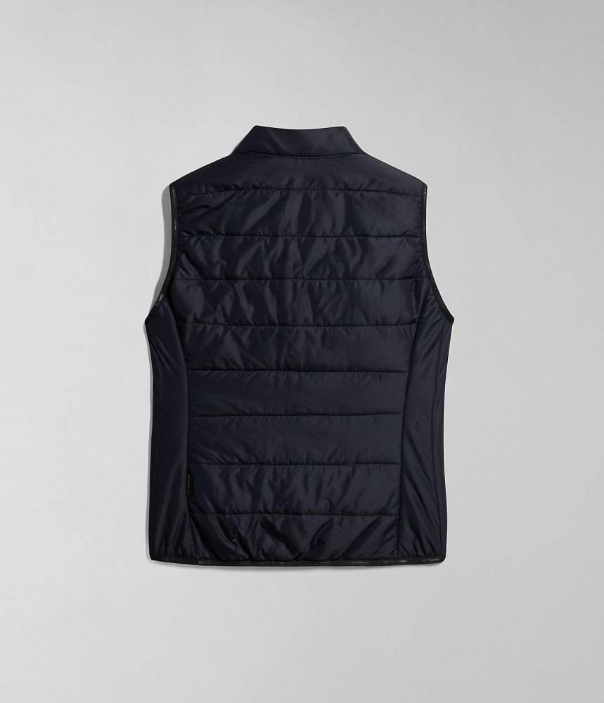 Napapijri Acalmar Vest Gilet Dames Zwart | XLRFBJW-83