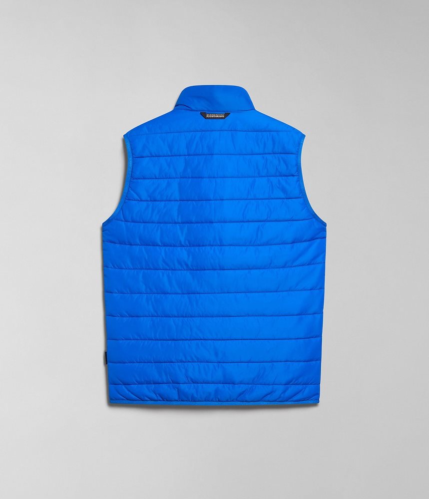 Napapijri Acalmar Vest Gilet Heren Blauw | BGRWEFZ-54