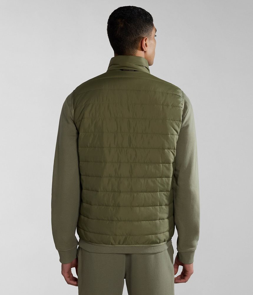 Napapijri Acalmar Vest Gilet Heren Groen | AQOYRFH-26