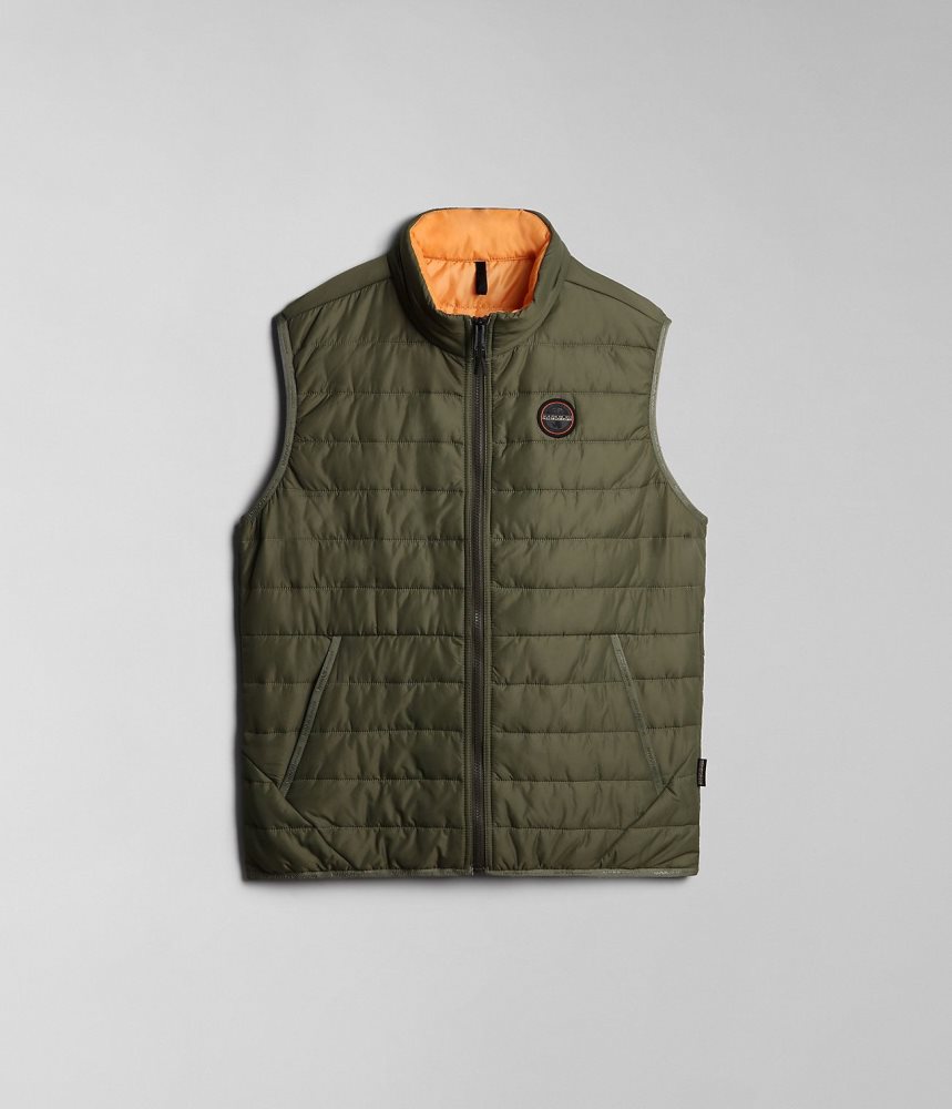 Napapijri Acalmar Vest Gilet Heren Groen | AQOYRFH-26