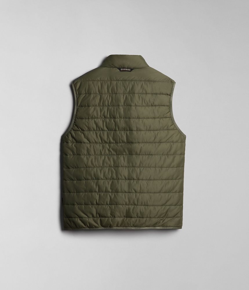 Napapijri Acalmar Vest Gilet Heren Groen | AQOYRFH-26