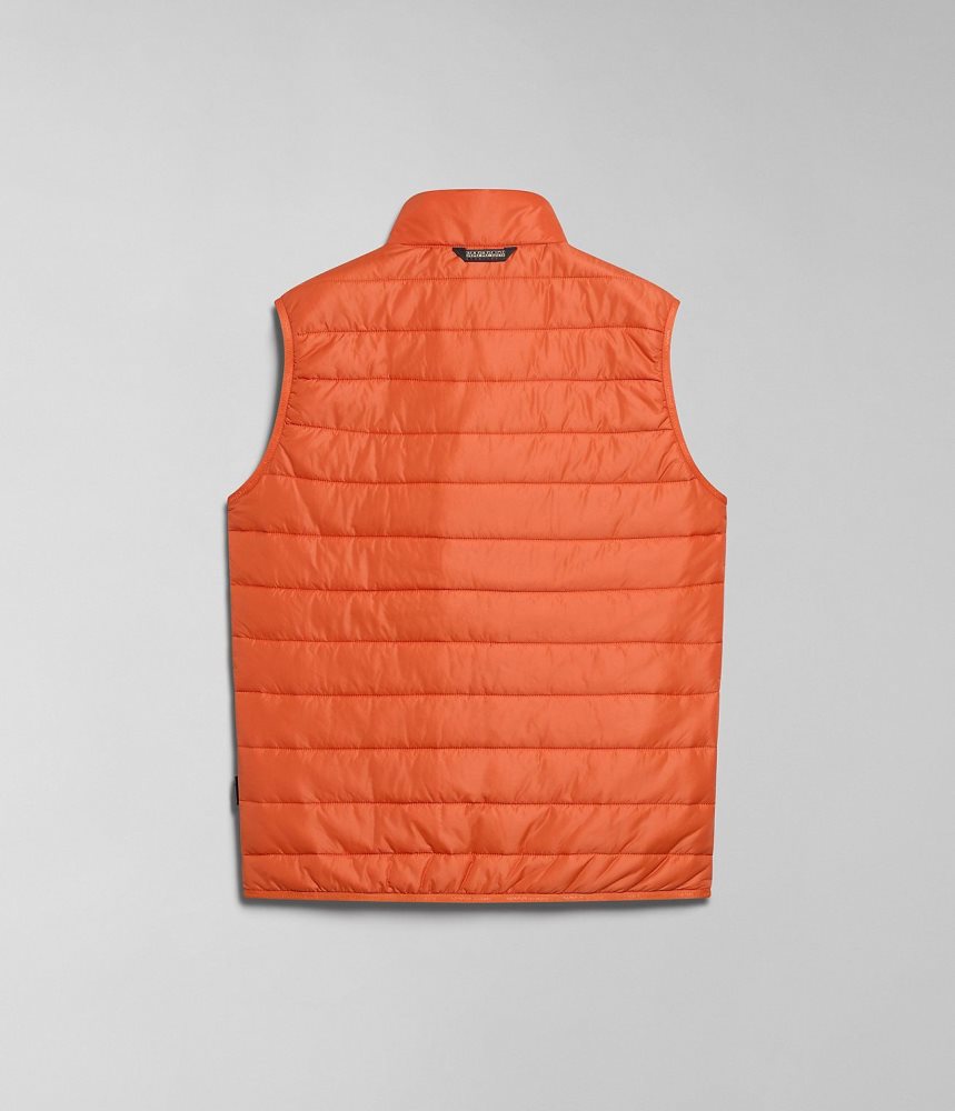 Napapijri Acalmar Vest Gilet Heren Oranje | JCZYVWL-38