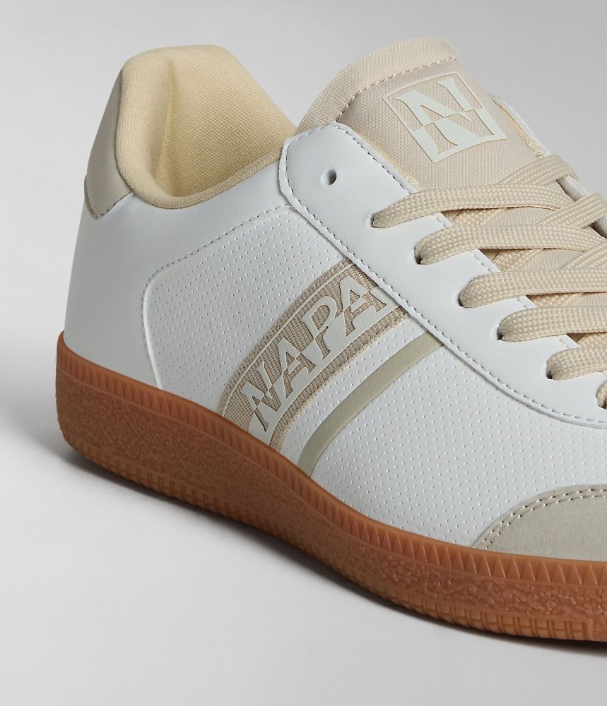 Napapijri Aspen Trainers Sportschoenen Heren Wit | ZGLWYFK-20