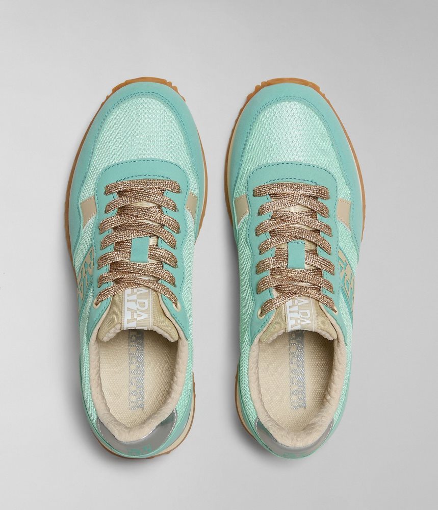 Napapijri Astra Mesh Trainers Sportschoenen Dames Turquoise | UETRVSP-76