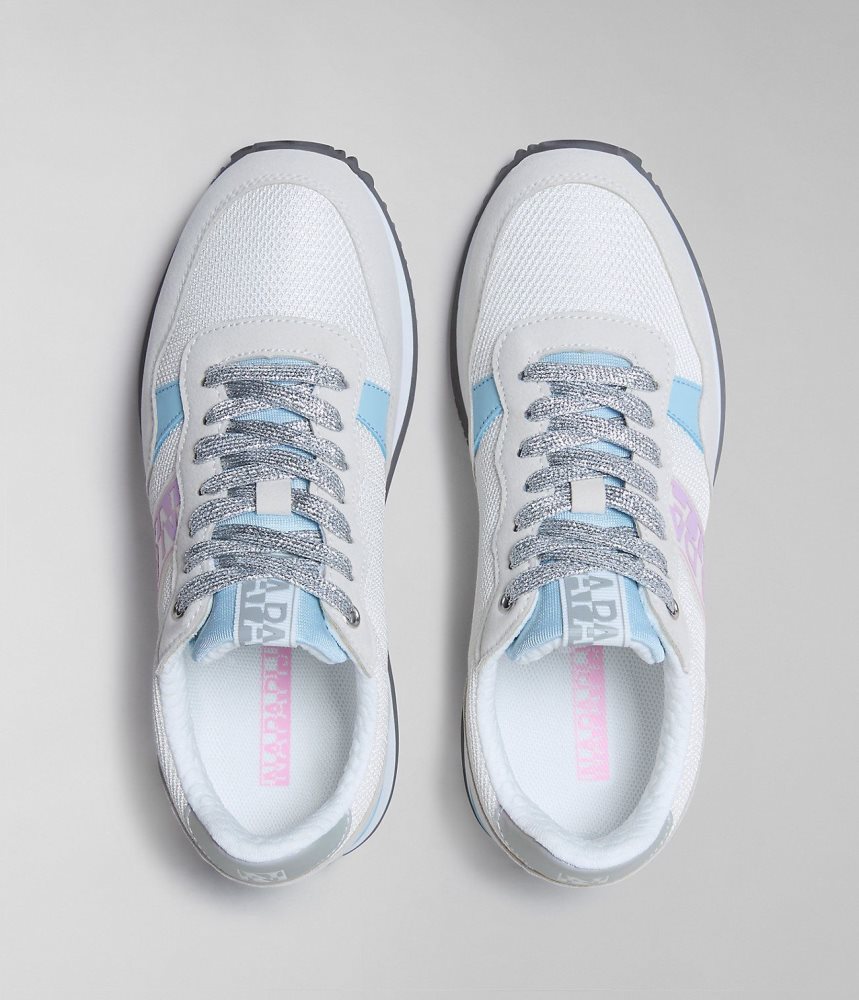 Napapijri Astra Mesh Trainers Sportschoenen Dames Wit | ZDWMLEJ-96