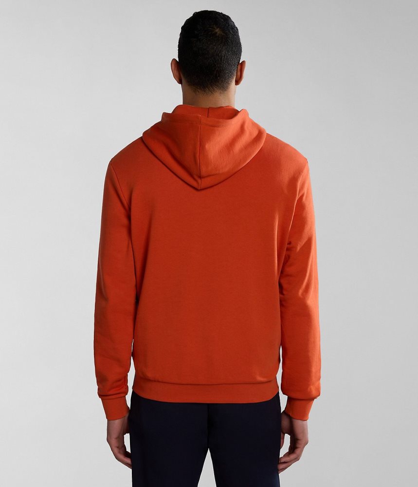 Napapijri Aylmer Hoodie Hoodie Heren Oranje | BVTWMED-72