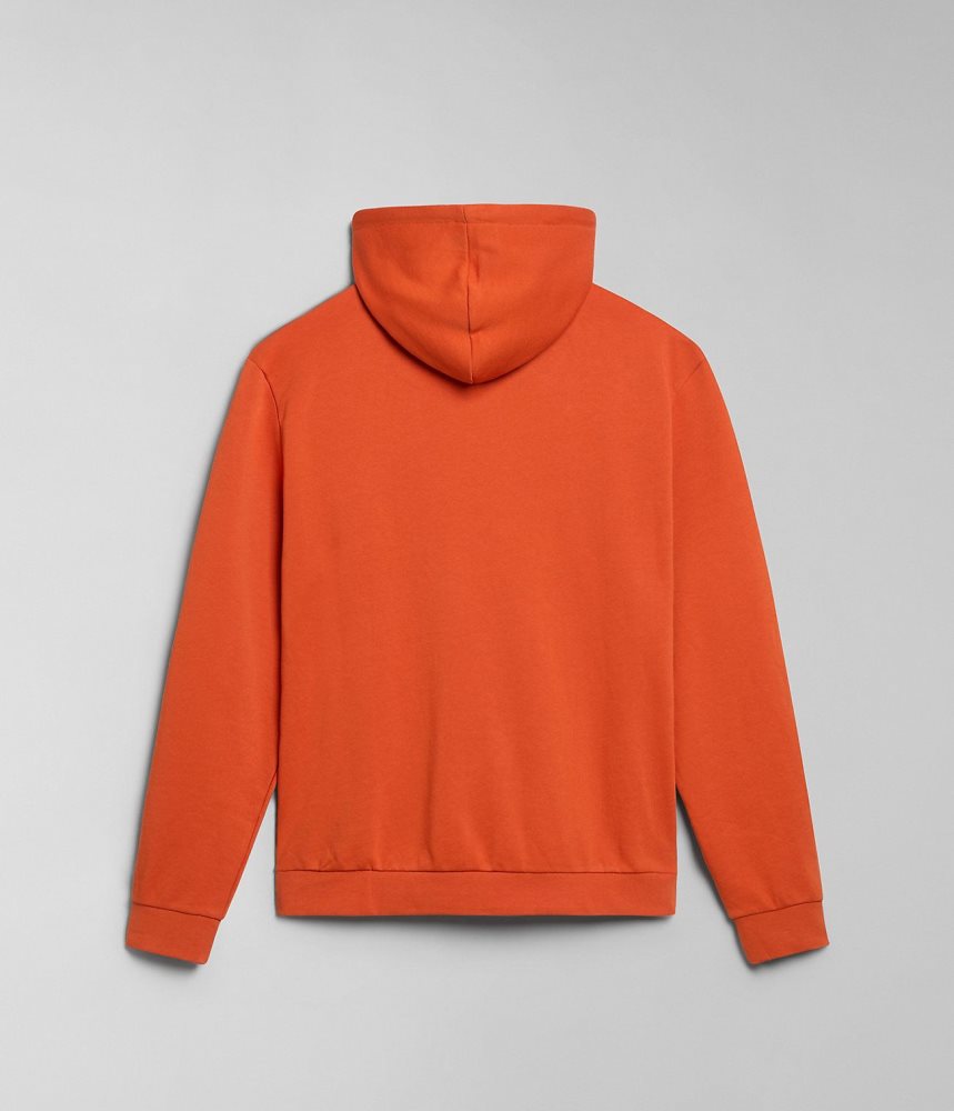 Napapijri Aylmer Hoodie Hoodie Heren Oranje | BVTWMED-72