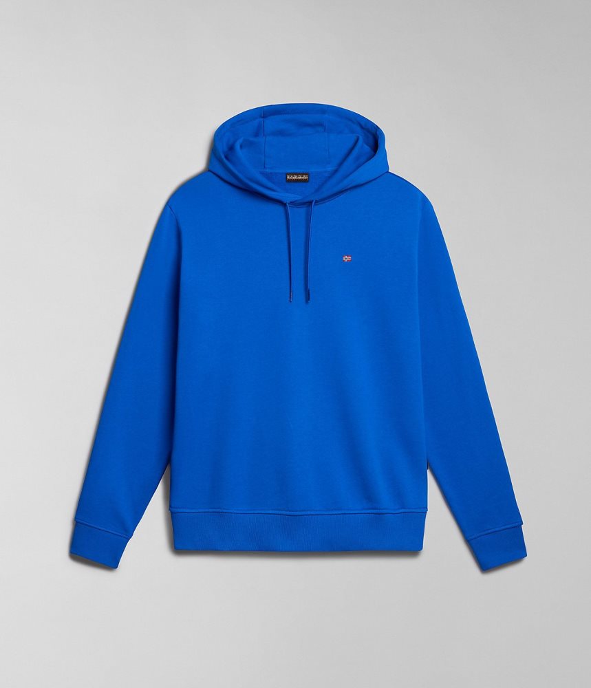 Napapijri Balis Summer Hoodie Hoodie Heren Blauw | TEQJUIL-42