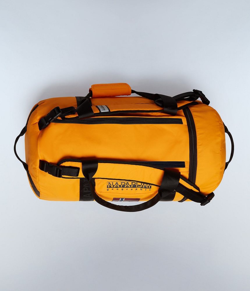 Napapijri Bering Travel Duffle Bag Plunjezak Kinderen Oranje | CNJHAOF-68