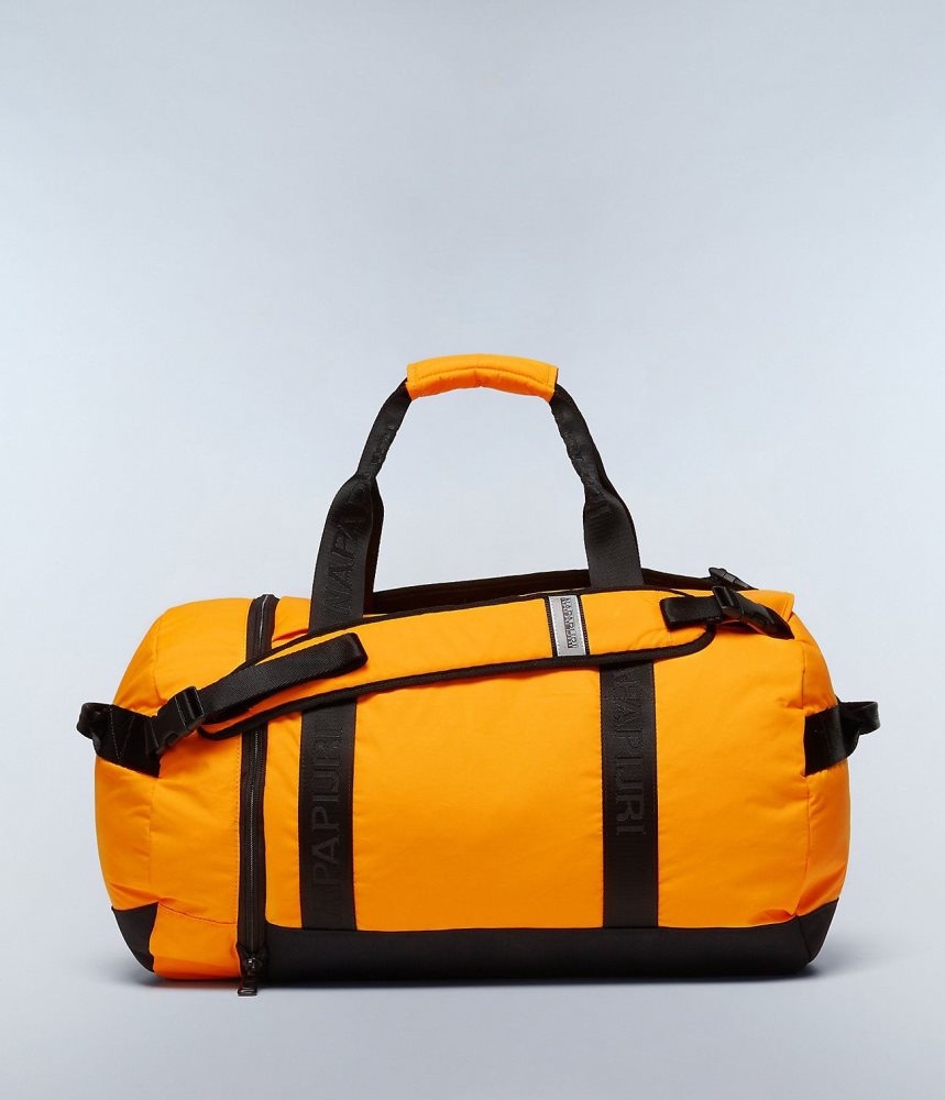 Napapijri Bering Travel Duffle Bag Plunjezak Kinderen Oranje | CNJHAOF-68