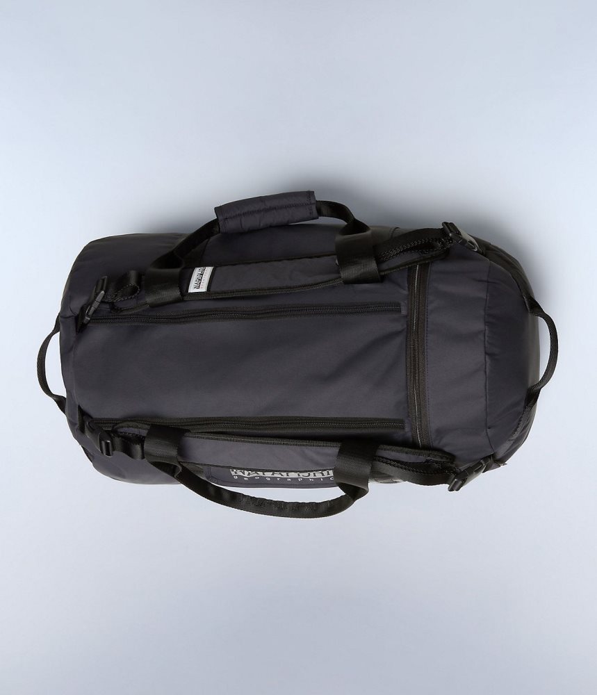 Napapijri Bering Travel Duffle Bag Plunjezak Kinderen Zwart | SLMUGIK-92