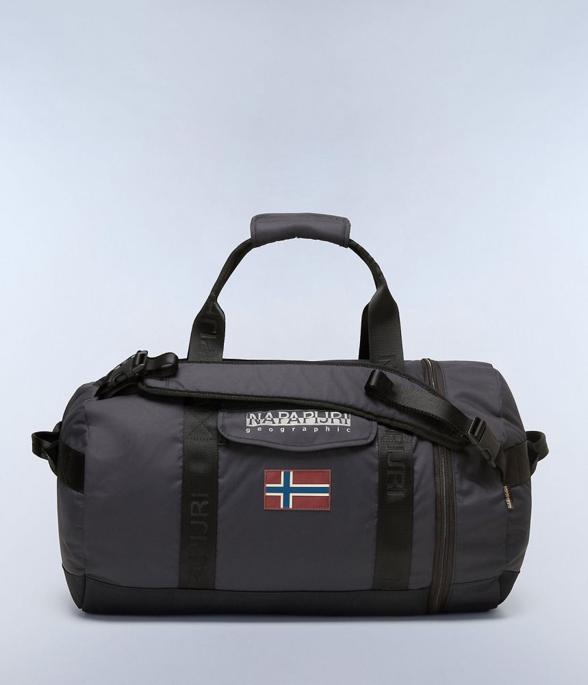 Napapijri Bering Travel Duffle Bag Plunjezak Kinderen Zwart | SLMUGIK-92