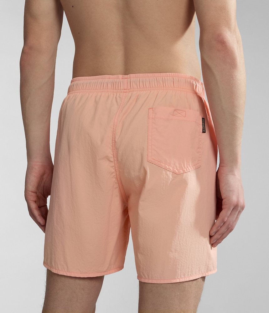 Napapijri Box Swimming Trunks Zwembroek Heren Roze | CFWZMLN-94