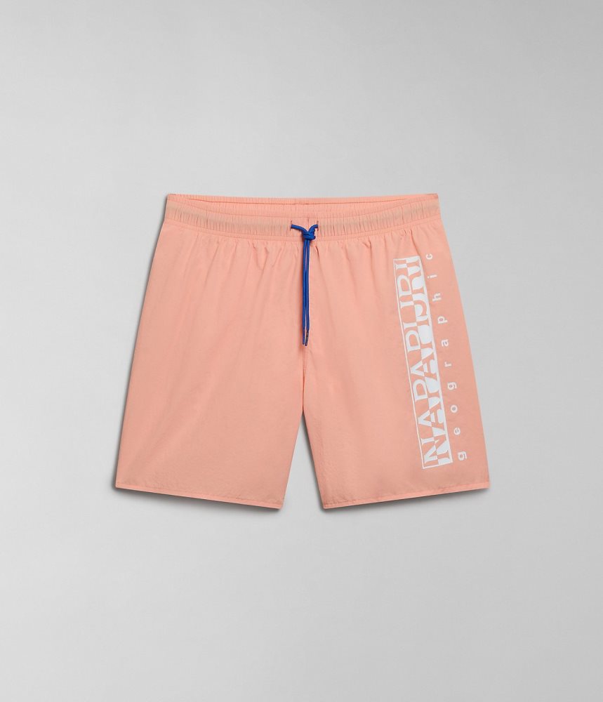 Napapijri Box Swimming Trunks Zwembroek Heren Roze | CFWZMLN-94