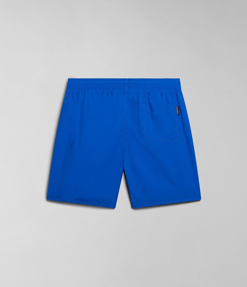 Napapijri Box Swimming Trunks Zwembroek Heren Blauw | BOHZYIC-28