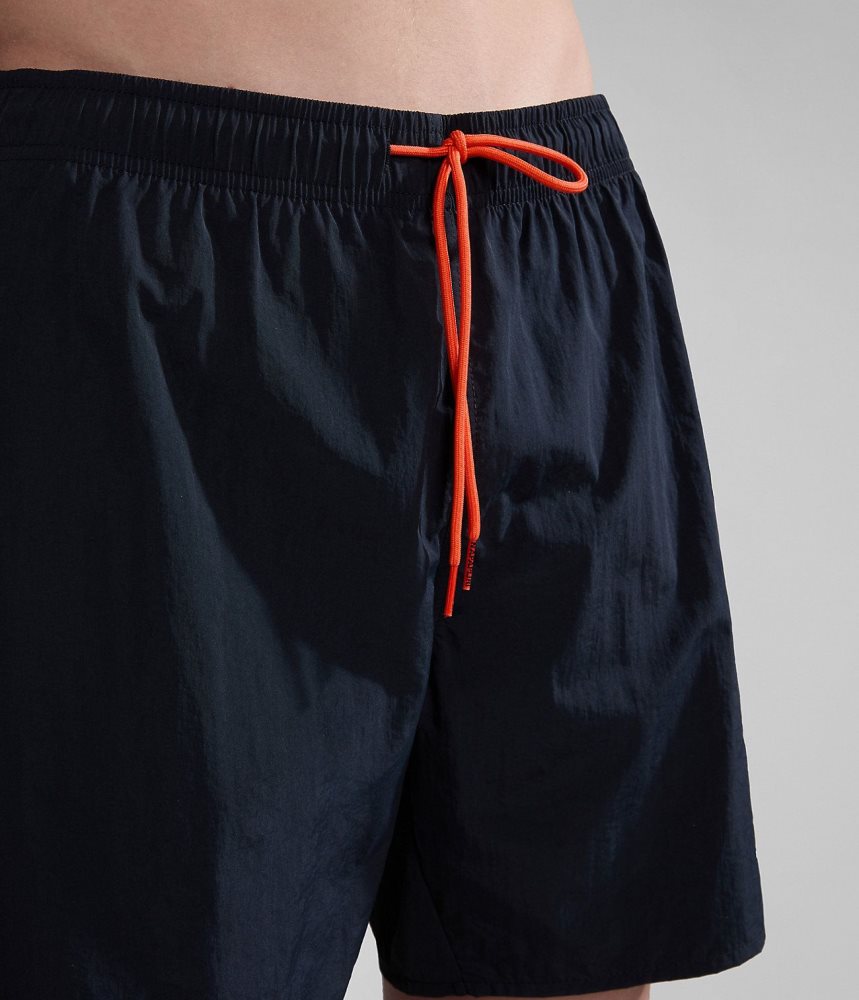 Napapijri Box Swimming Trunks Zwembroek Heren Zwart | VOKDIBS-84