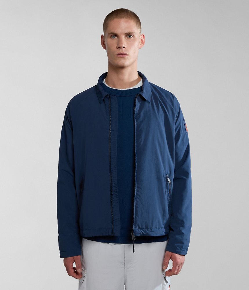 Napapijri Circular Jacket by Moreno Ferrari Lightweight Jackets Heren Donkerblauw | CMFDAYW-48