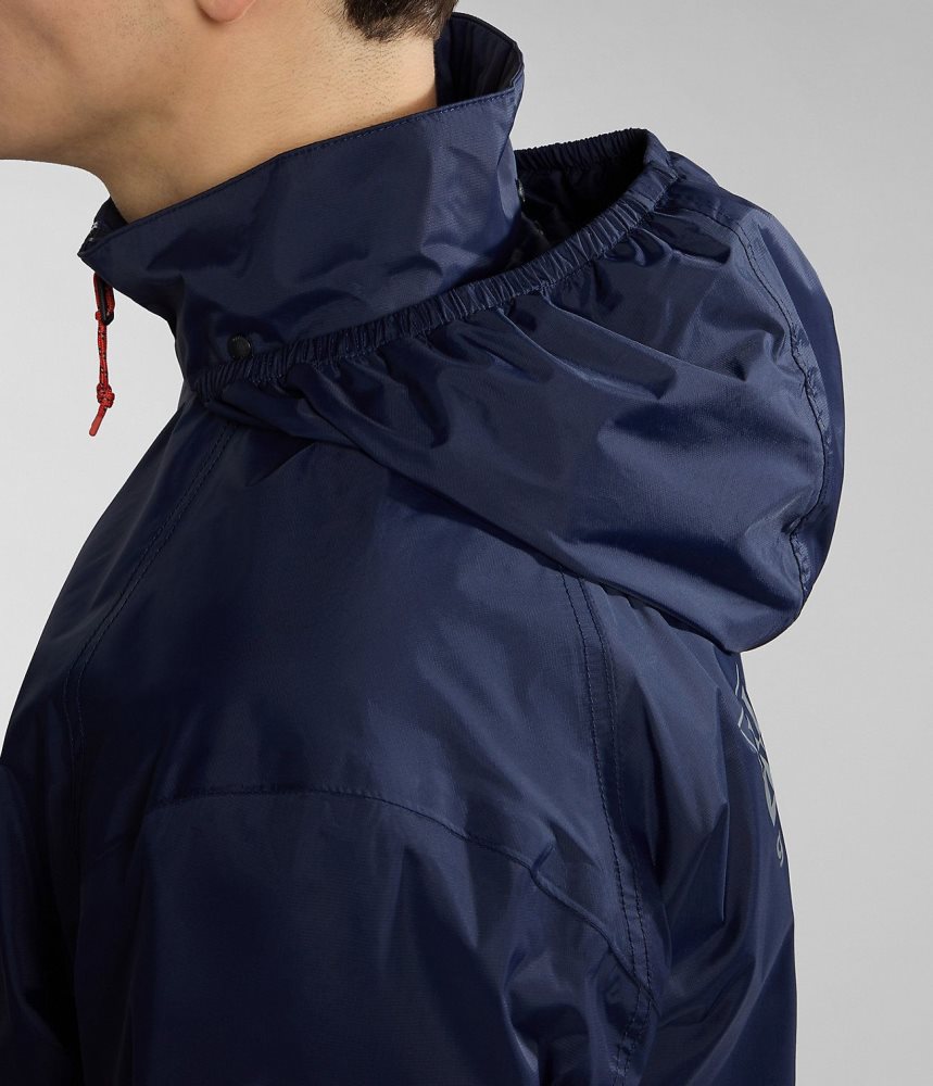 Napapijri Cloudy Windbreaker Lightweight Jackets Heren Donkerblauw | JLKMBON-70