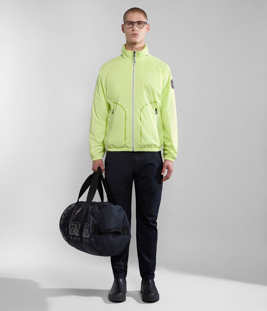 Napapijri Cloudy Windbreaker Lightweight Jackets Heren Geel | GVDQOFW-49