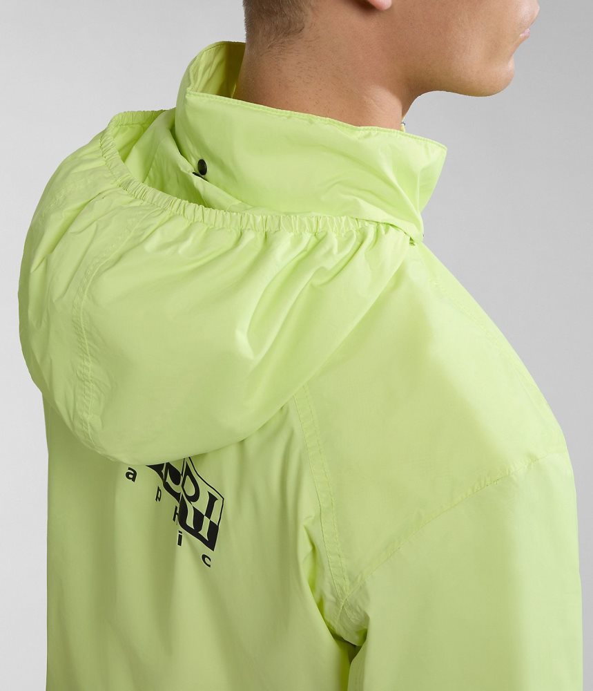 Napapijri Cloudy Windbreaker Lightweight Jackets Heren Geel | GVDQOFW-49