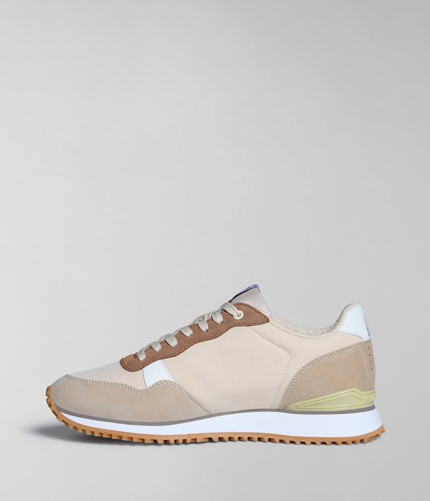 Napapijri Cosmos Trainers Sportschoenen Heren Beige | ZRUTJGI-84