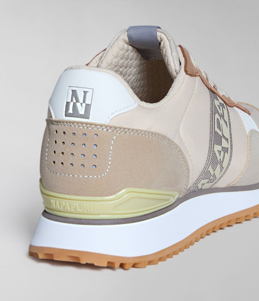 Napapijri Cosmos Trainers Sportschoenen Heren Beige | ZRUTJGI-84