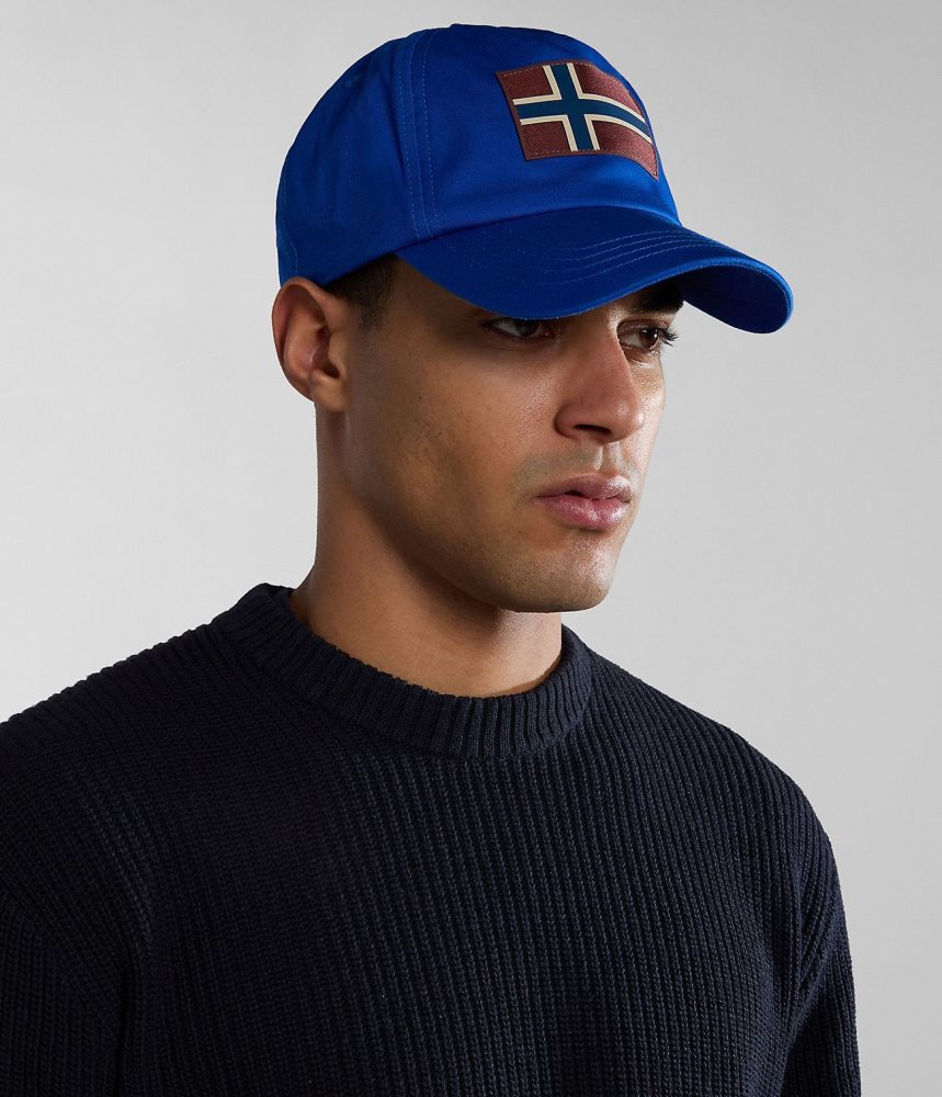 Napapijri Falis Cap Hoeden Heren Blauw | GLOIXHU-26