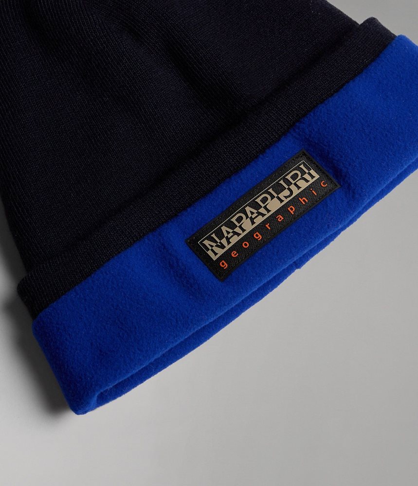 Napapijri Halley Beanie Hoeden Kinderen Donkerblauw | WQLYBRU-29