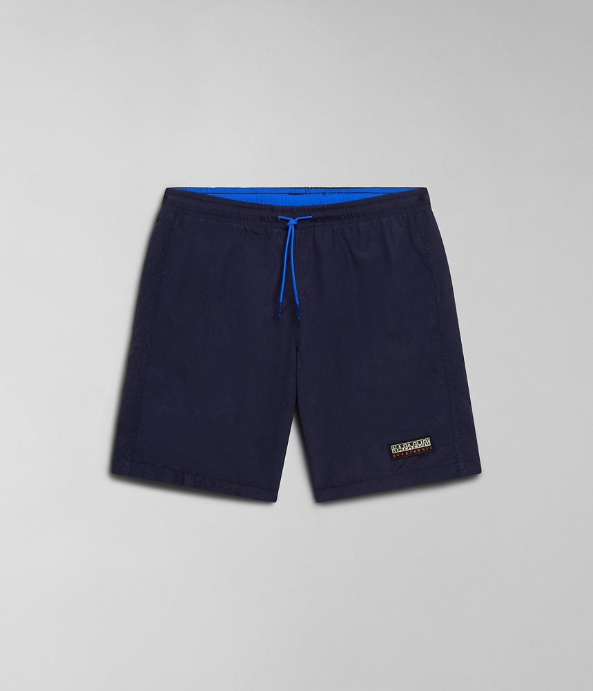 Napapijri Iaato Summer Trunks Zwembroek Heren Donkerblauw | AJZPIXQ-83