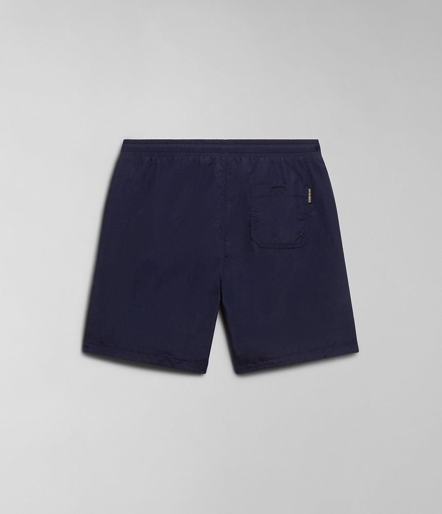 Napapijri Iaato Summer Trunks Zwembroek Heren Donkerblauw | AJZPIXQ-83