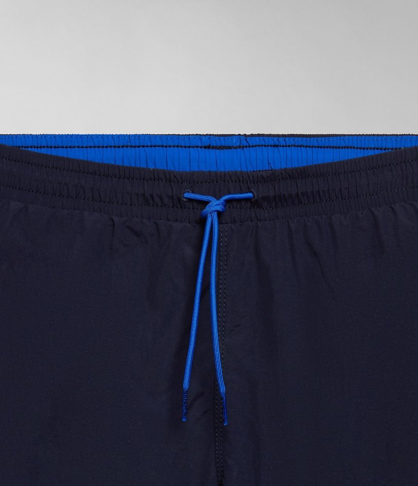 Napapijri Iaato Summer Trunks Zwembroek Heren Donkerblauw | AJZPIXQ-83