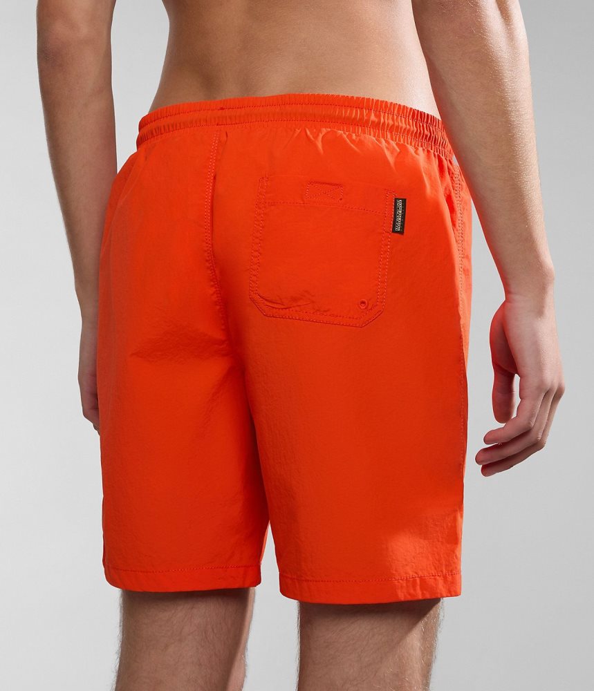 Napapijri Iaato Summer Trunks Zwembroek Heren Oranje | TVOQKMR-16