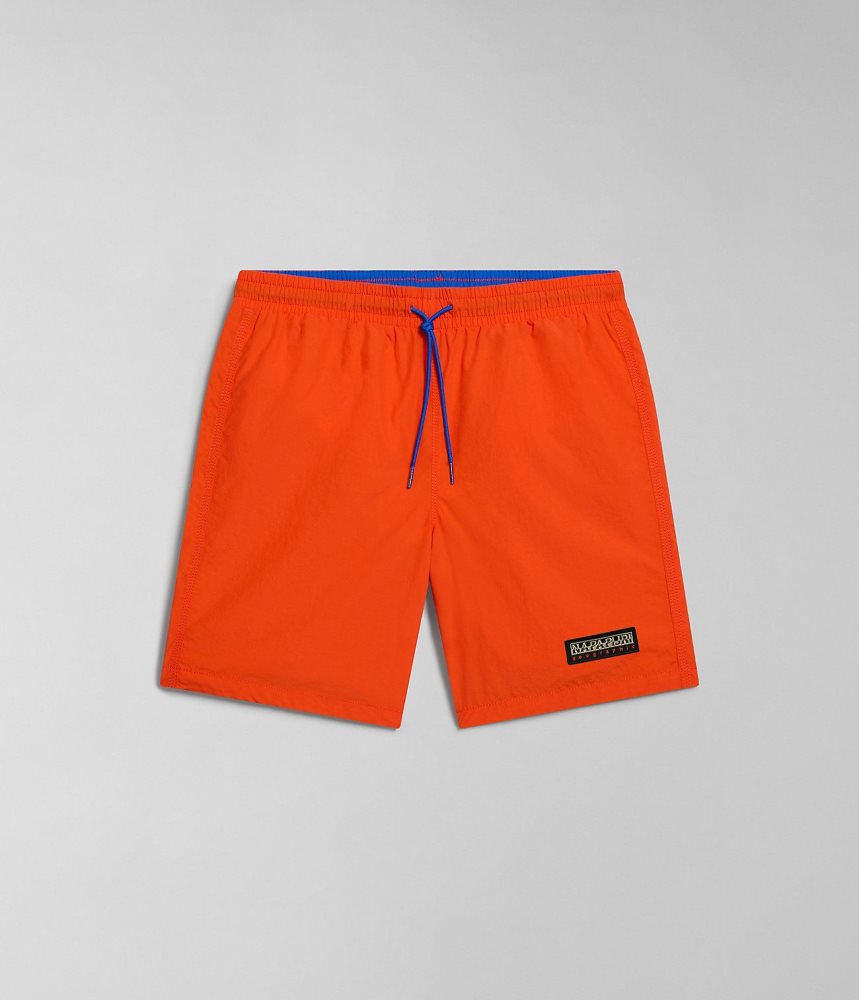 Napapijri Iaato Summer Trunks Zwembroek Heren Oranje | TVOQKMR-16