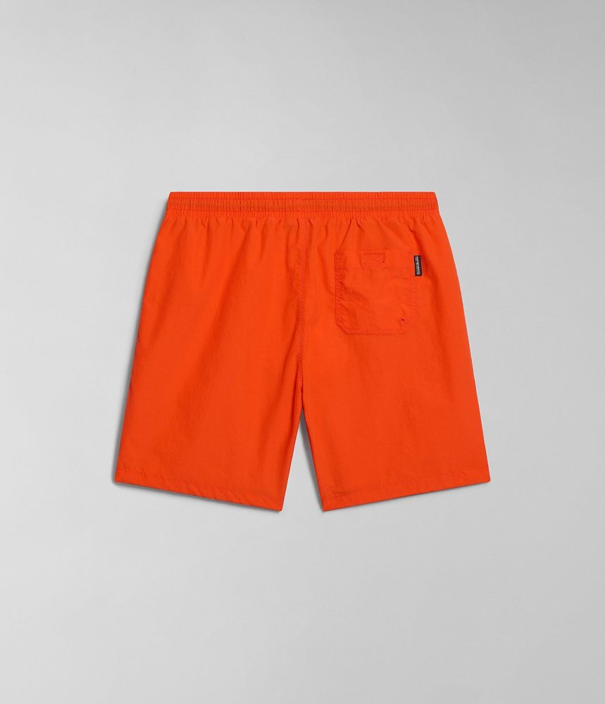 Napapijri Iaato Summer Trunks Zwembroek Heren Oranje | TVOQKMR-16